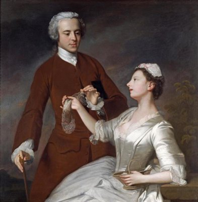 Allan Ramsay - Portrait of Sir Edward and Lady Turner