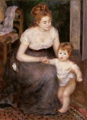 Pierre-Auguste Renoir - The First Step