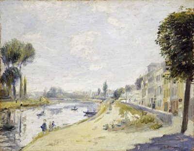 Pierre-Auguste Renoir - The Banks of the Seine