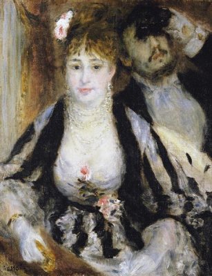 Pierre-Auguste Renoir - The Theatre Box (La Loge)