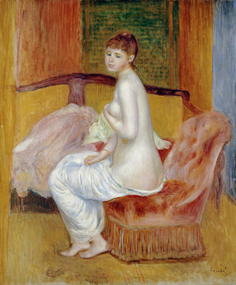 Pierre-Auguste Renoir - Seated Nude, Resting
