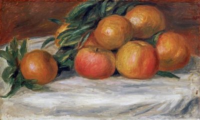 Pierre-Auguste Renoir - Still Life With Apples and Oranges