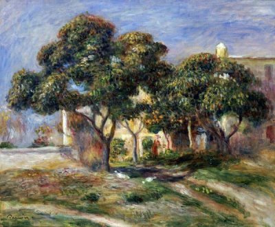 Pierre-Auguste Renoir - The Medlar Trees