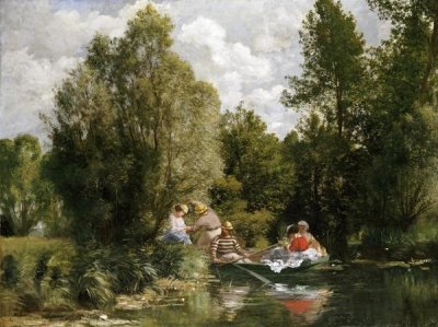 Pierre-Auguste Renoir - The Pond at Fees
