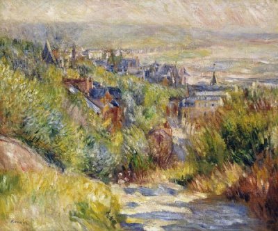 Pierre-Auguste Renoir - The Heights at Trouville