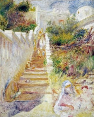 Pierre-Auguste Renoir - The Steps, Algiers