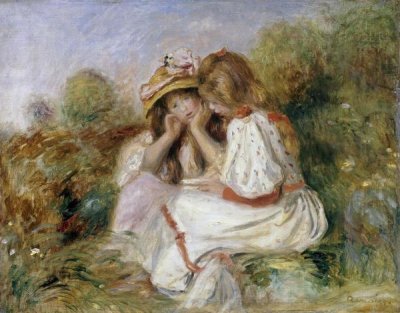 Pierre-Auguste Renoir - Deux Fillettes