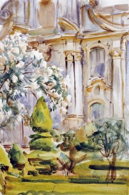 John Singer Sargent - Palace and Gardens, Spain