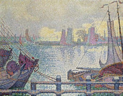 Paul Signac - Le Port De Volendam
