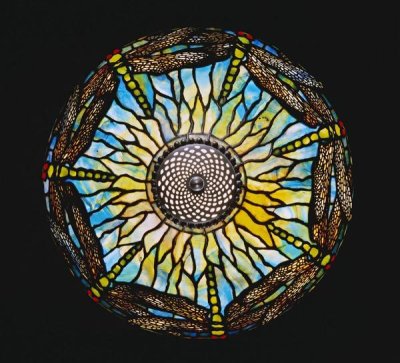 Tiffany Studios - A Detail From a Rare Dragonfly