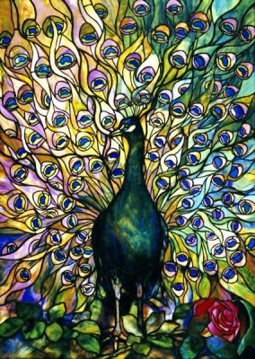 Tiffany Studios - Fine Peacock
