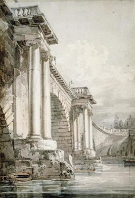 Joseph M.W. Turner - Old Blackfriars Bridge, London