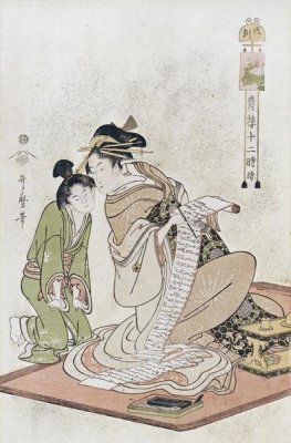 Kitagawa Utamaro - The Hour of The Dog