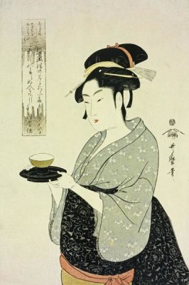 Kitagawa Utamaro - Portrait of Naniwaya Okita