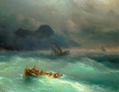 Ivan Konstantinovich Aivasowsky - The Shipwreck