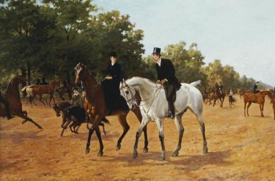 Thomas Blinks - Rotten Row, Hyde Park