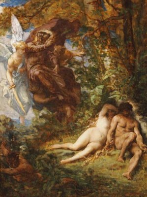 Alexandre Cabanel - Expulsion From Paradise