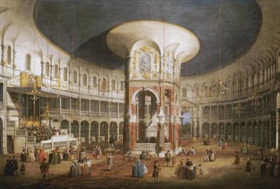 Giovanni Antonio Canal - The Interior of The Rotunda, Ranelagh