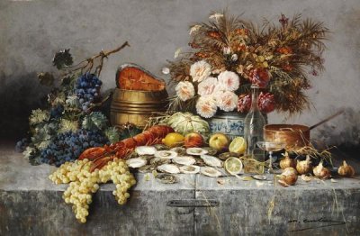 Modeste Carlier - A Bountiful Table