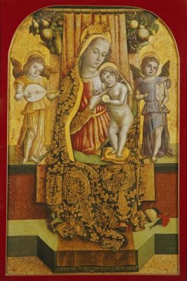Vittore Crivelli - The Madonna and Child