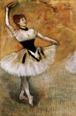 Edgar Degas - Dancer With a Tambourine