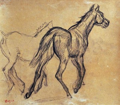 Edgar Degas - Horses