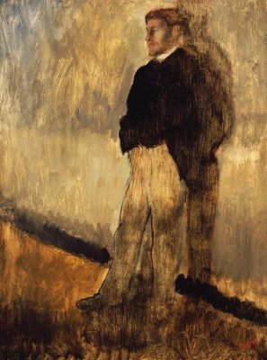 Edgar Degas - Portrait of a Man