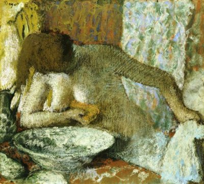 Edgar Degas - Woman at Her Toilet