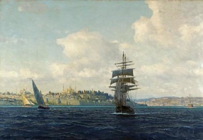 Michael Zeno Diemer - A View of Constantinople