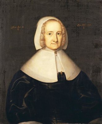 English School - Portrait of Lady Elisabeth Cromwell