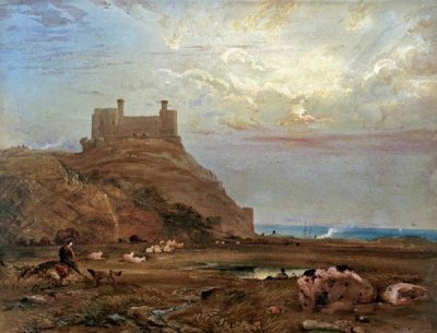 Anthony Vandyke Copley Fielding - Harlech Castle