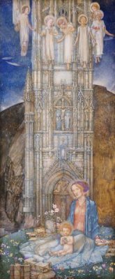 Edward Reginald Frampton - The Gothic Tower