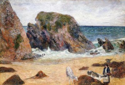 Paul Gauguin - Cows On The Seashore