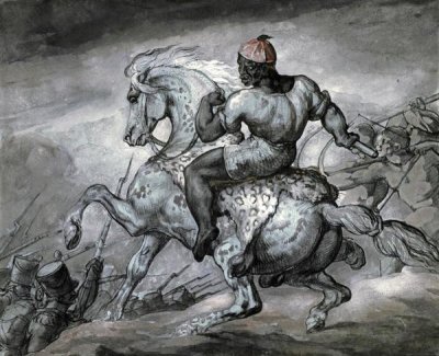 Theodore Gericault - A Scene From The Colonial War
