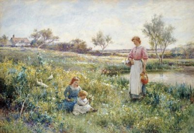 Alfred Augustus Glendening - Summer Flowers