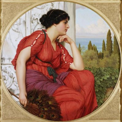 John William Godward - Reverie