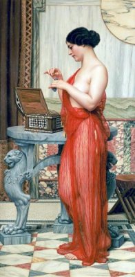 John William Godward - The New Perfume