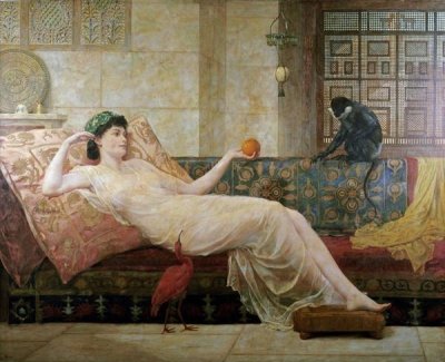 Frederick Goodall - A Dream of Paradise