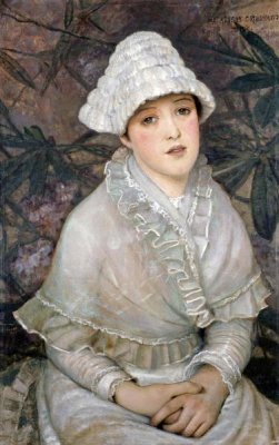 John Atkinson Grimshaw - My Wee White Rose