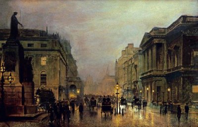 John Atkinson Grimshaw - Pall Mall