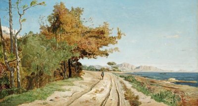 Paul Guigou - Road On The Edge of The Mediterranean, Near Marseille