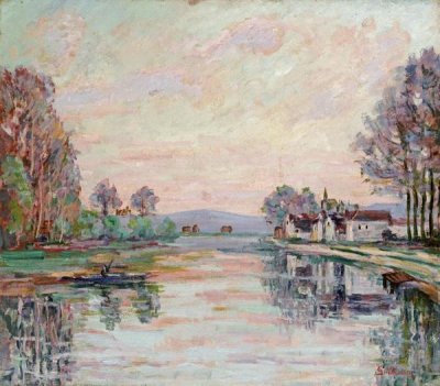 Armand Guillaumin - The Seine at Samois