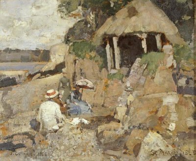 Sir James Guthrie - The Summer House