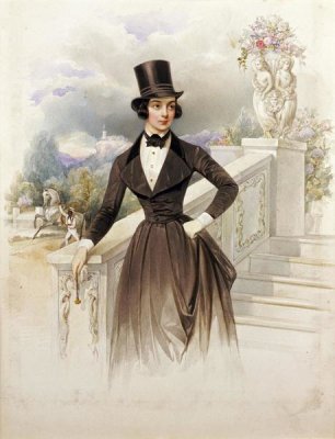 Wilhelm Hau - Lady In Riding Habit