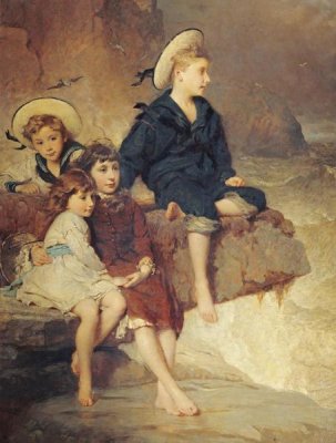 George Elgar Hicks - The Children of Sir H. Hussey Vivian