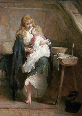 George Elgar Hicks - The Orphans