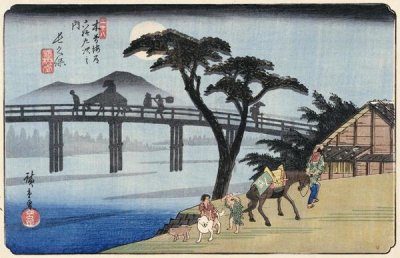 Hiroshige - Nagakubo