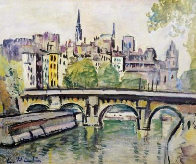 George Leslie Hunter - Le Pont Neuf, Paris