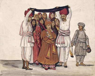 Kutch School - Scenes From a Marriage Ceremony: The Wedding Feast