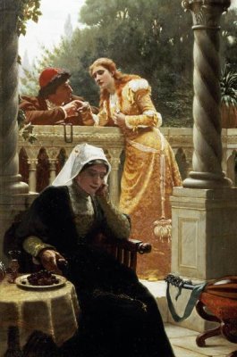 Edmund Blair Leighton - A Stolen Interview